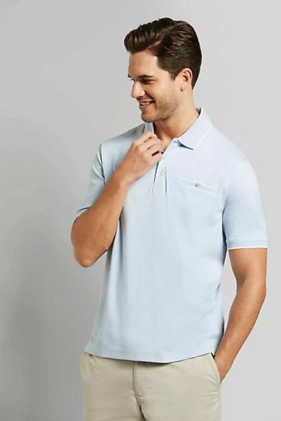 bugatti Poloshirt mit farblich abgesetzten Details günstig online kaufen