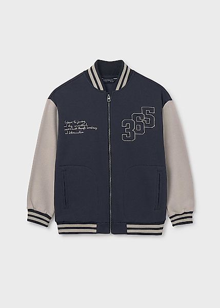 Mayoral Sweatshirt Baseball-Sweatjacke mit Bomberkragen & günstig online kaufen