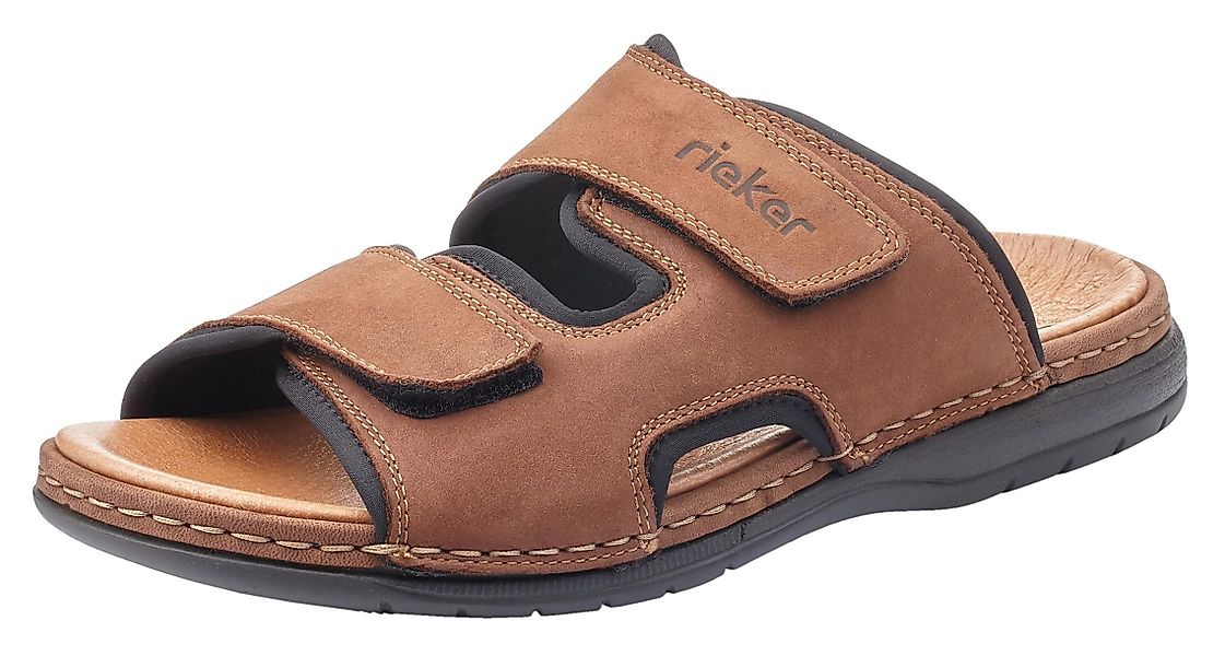 Rieker Pantolette Hausschuh, Sommerschuh, Urlaubschuh mit günstig online kaufen