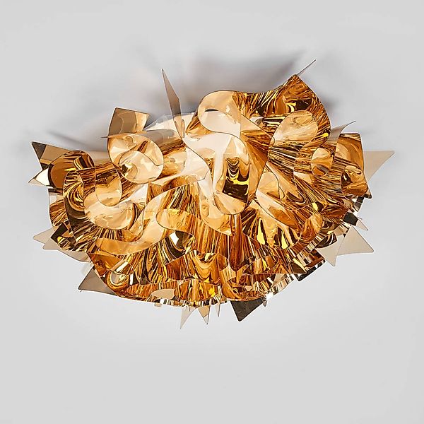 Slamp Veli Medium Design-Deckenlampe Ø 53cm gold günstig online kaufen