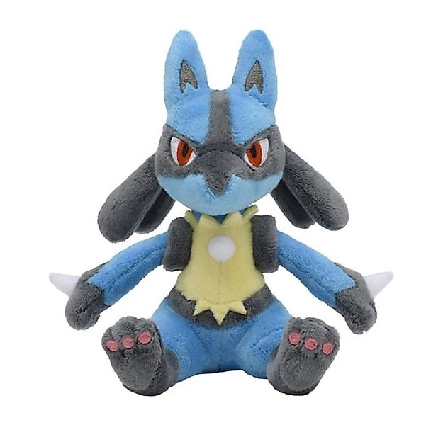 Pokémon Center Plüschfigur Pokemon Lu Originalcario Kuscheltier - 16 cm Plü günstig online kaufen