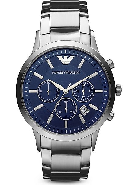 Emporio Armani Chronograph Emporio Armani Herren-Uhren Analog Quarz günstig online kaufen