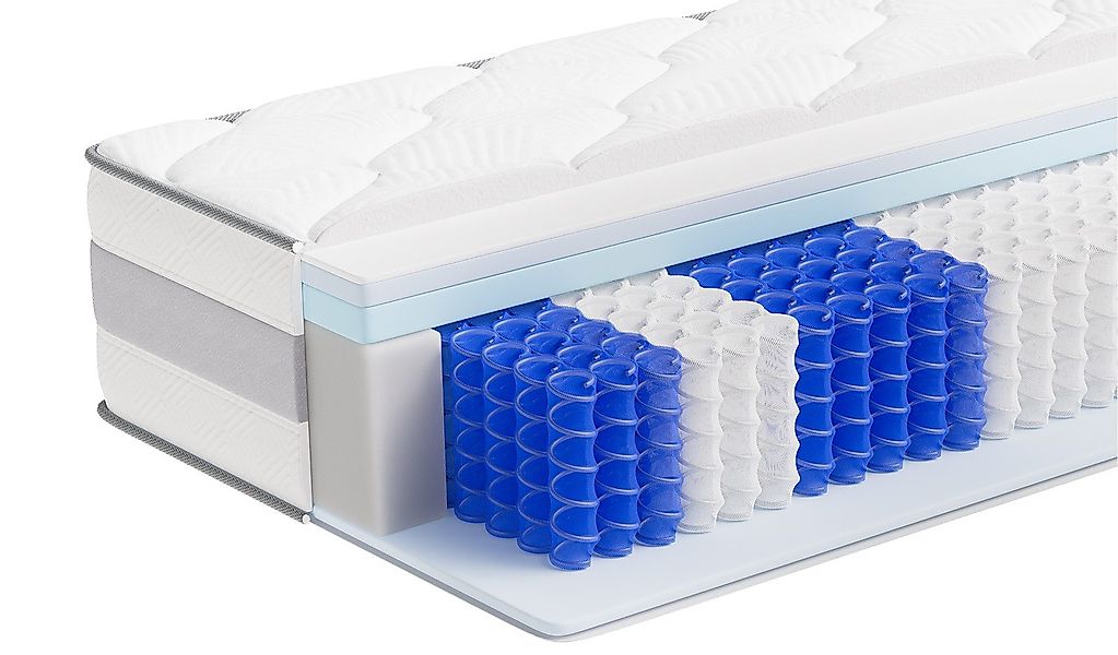 Taschenfederkernmatratze 7 Zonen, Matratze 90x200 cm, günstig online kaufen