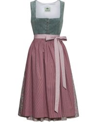 Berwin Dirndl Midi Dirndl mit Cordmieder günstig online kaufen
