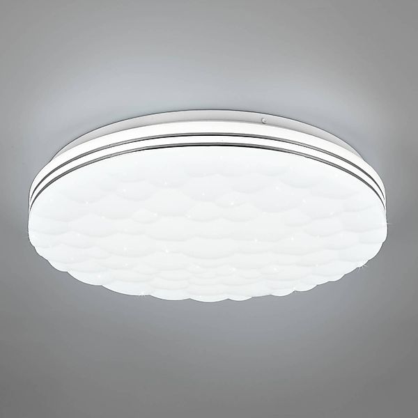 Reality Leuchten LED Deckenleuchte Tiger, CCT - über Fernbedienung, Farbwec günstig online kaufen