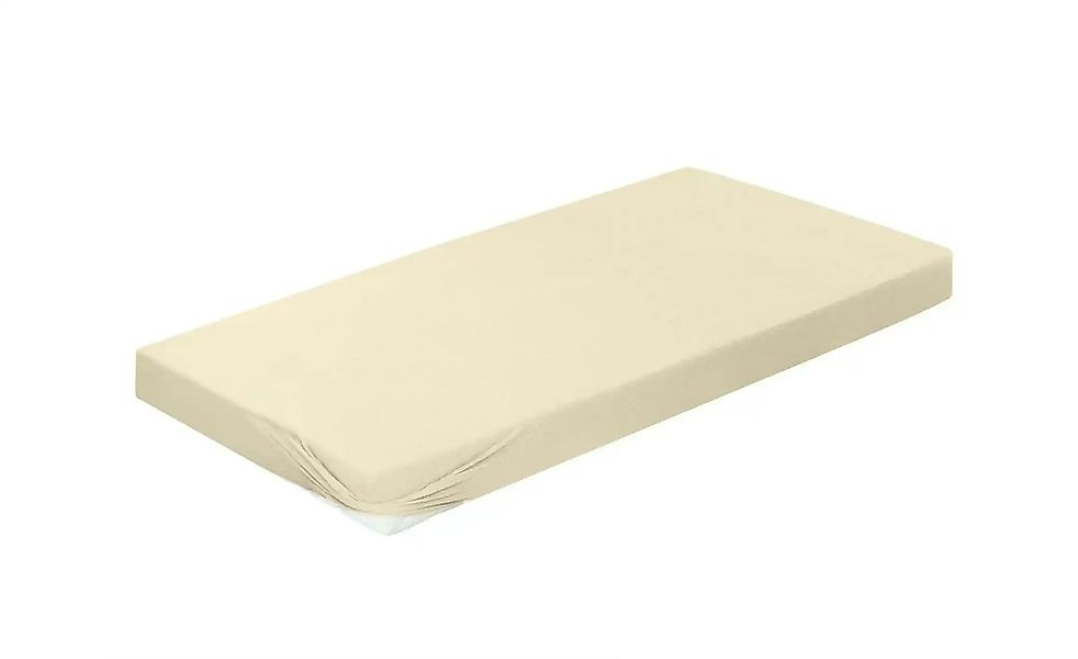 Bierbaum Jersey Spannbetttuch   ¦ braun ¦ Maße (cm): B: 100 H: 1 Bettwaren günstig online kaufen