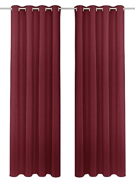 my home Gardine SOLA, Ösen (1 günstig online kaufen