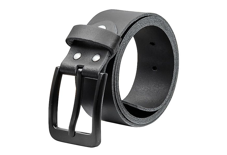 COLOGNEBELT Ledergürtel OM57-SL-Schwarz MADE IN GERMANY, Schwarz Kürzbar, 1 günstig online kaufen
