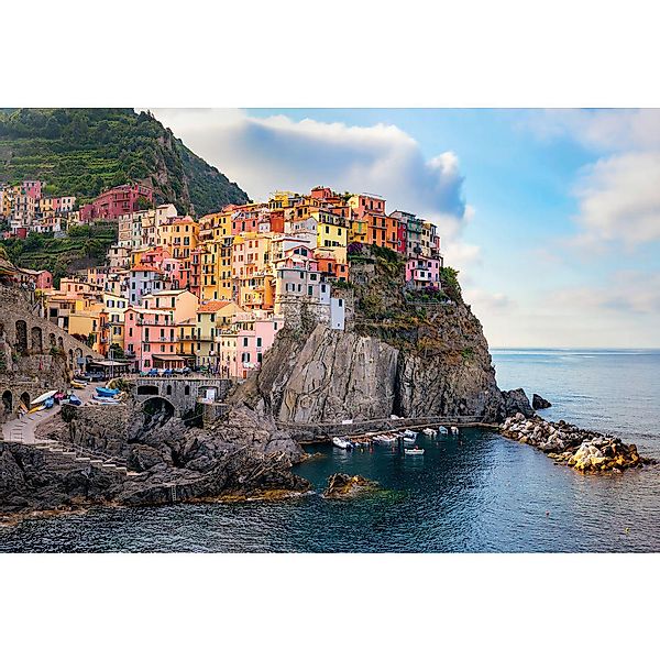 Komar Fototapete »Vlies - Cinque Terre - Größe 368 x 248 cm«, bedruckt, Woh günstig online kaufen