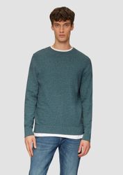 s.Oliver Longpullover Strickpullover Strickpullover mit Strukturmix günstig online kaufen