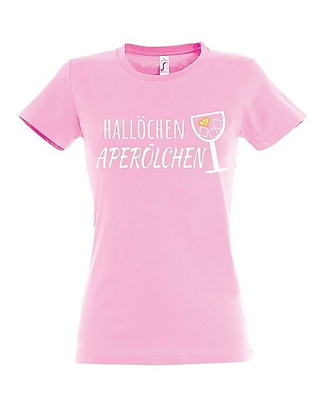 Youth Designz Print-Shirt "Hallöchen Aperölchen" Print Damen T-Shirt Statem günstig online kaufen