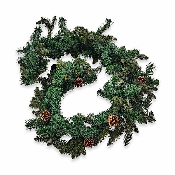 Mirabeau Weihnachtsfigur LED-Girlande Irlos grün günstig online kaufen