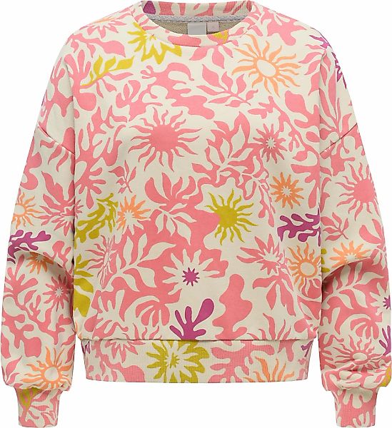 Ragwear Sweater "Wuss Print", lässiges oversized Damen Sweatshirt mit Allov günstig online kaufen