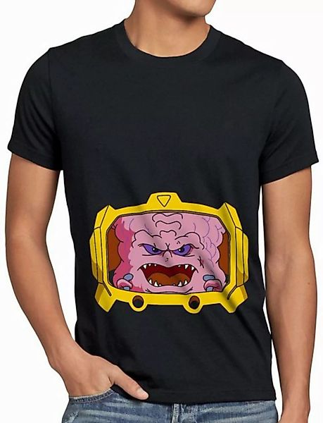 style3 T-Shirt Herren T-Shirt Krang turtles teenage schildkröte comic mutan günstig online kaufen