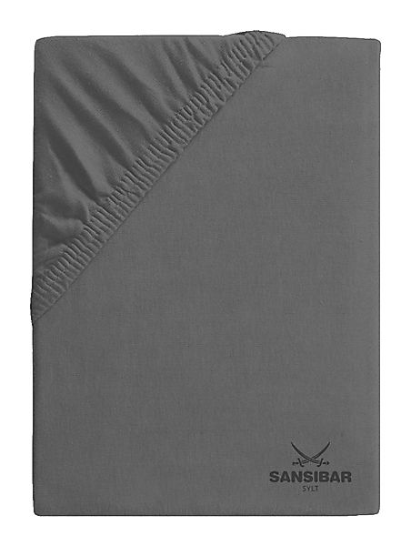 Sansibar Sylt Spannbettlaken Uni Jersey Boxspring Spannbetttuch, perfekte P günstig online kaufen