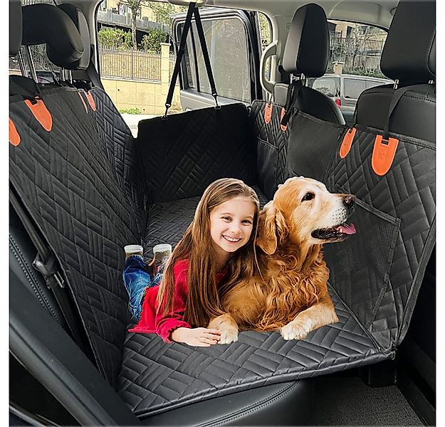 Insma Tier-Autoschondecke Hundedecke Auto Rückbank, Kratzfeste Autoschondec günstig online kaufen