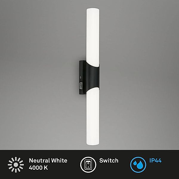 Briloner Leuchten Wandleuchte 2111-115, LED fest günstig online kaufen