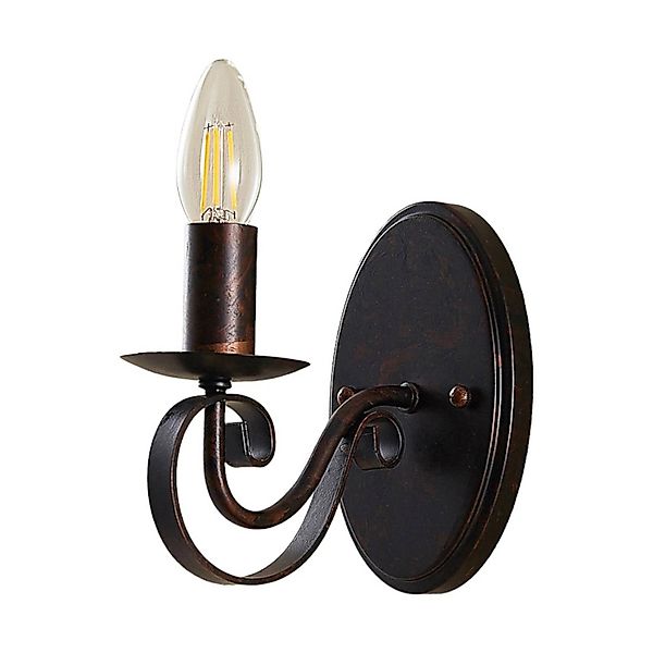 Lucande Wandleuchte Wandlampe Innen Caleb 9620533 Landhaus Vintage Rustikal günstig online kaufen