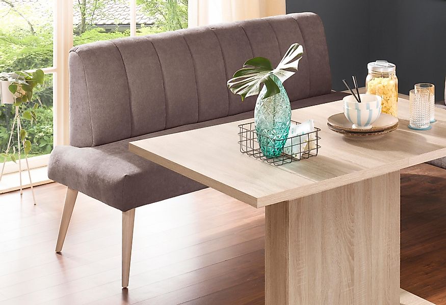 exxpo - sofa fashion Sitzbank "Costa, moderne Rückensteppung, bequem und el günstig online kaufen