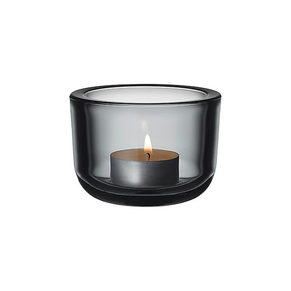 IITTALA Teelichthalter Iittala Teelichthalter Valkea Grau günstig online kaufen