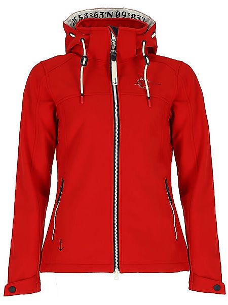 Dry Fashion Softshelljacke Damen Outdoor-Jacke Zingst günstig online kaufen
