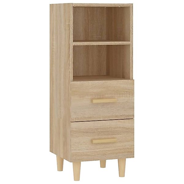 vidaXL Sideboard Sonoma-Eiche 34,5x34x90 cm Holzwerkstoff 812360 günstig online kaufen