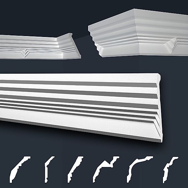 marbet design Stuckleiste B-38, 20 Meter, günstig online kaufen