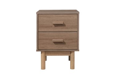 loft24 Nachtschrank Mason 2 Schubladen, Skandinavisches günstig online kaufen