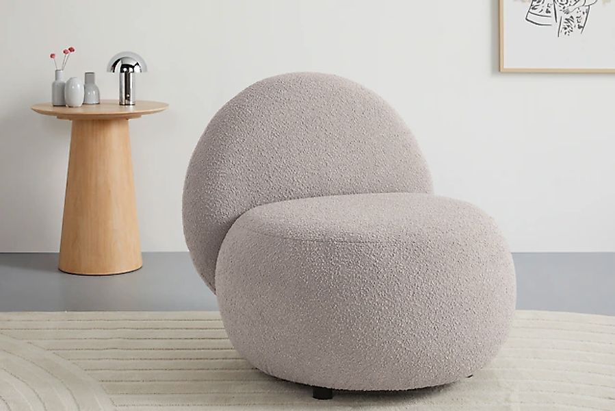 s.Oliver Sessel », moderner Designsessel mit Lederriemen, handgefertigt, so günstig online kaufen