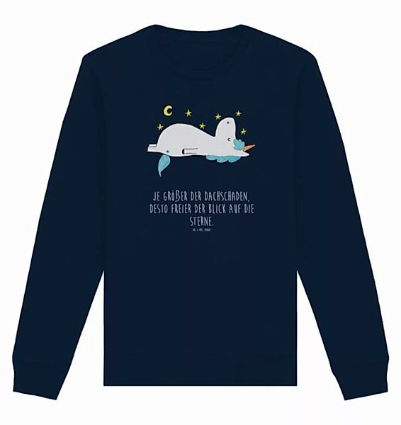 Mr. & Mrs. Panda Longpullover Einhorn Sternenhimmel Größe XS - French Navy günstig online kaufen