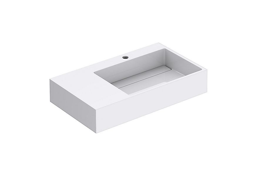 doporro Waschbecken Aufsatzwaschbecken Waschschale aus Mineralguss Waschtis günstig online kaufen