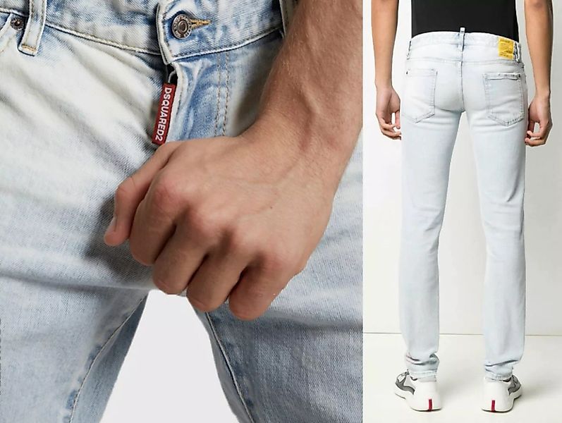 Dsquared2 5-Pocket-Jeans DSQUARED2 JEANS MOD SLIM JEAN S71LB0710 PANTS DENI günstig online kaufen