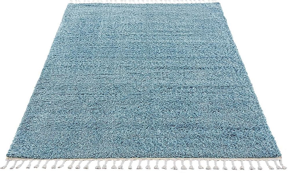 Carpet City Hochflor-Teppich »Pulpy 100«, rechteckig, 30 mm Höhe, Läufer, w günstig online kaufen