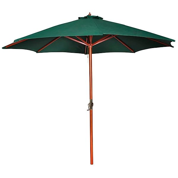 furnicato Sonnenschirm Grün 258 cm günstig online kaufen