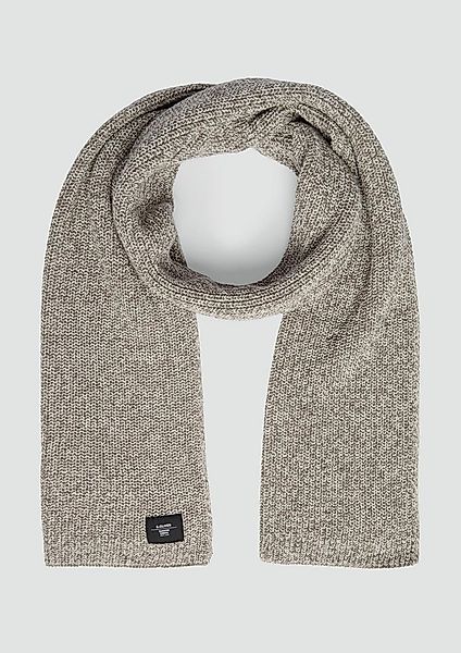 s.Oliver Schal Tuch, Baumwollschal aus Mouliné günstig online kaufen