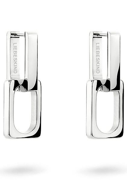 Liebeskind Berlin Paar Creolen Schmuck Geschenk Edelstahl Ohrringe Big Link günstig online kaufen