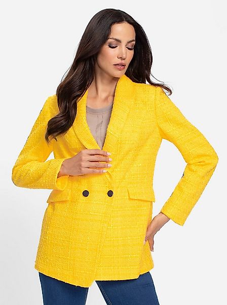 heine Blusenblazer Bouclé-Blazer Langarm günstig online kaufen