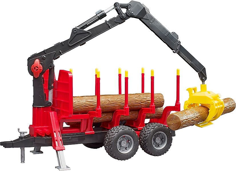 Bruder® Spielzeug-Auto bruder Landwirtschafts Modell Rückeanhänger günstig online kaufen