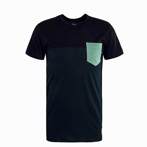 iriedaily T-Shirt - Shirt - Kurzarmshirt - Block Pocket Tee [jungle green] günstig online kaufen