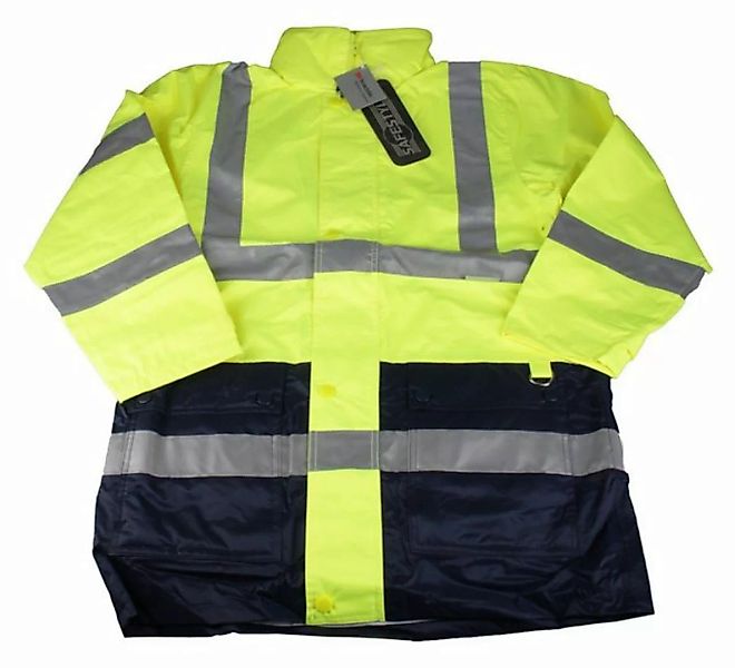 Safestyle Abendkleid Safestyle Herren Jacke Warnschutzparka Gr. 3XL gelb-bl günstig online kaufen