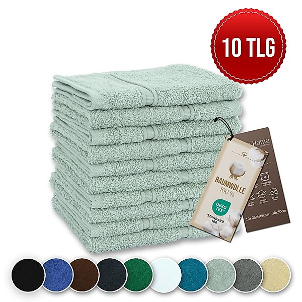 Veluna Home Gästehandtücher 30x30 cm Premium günstig online kaufen