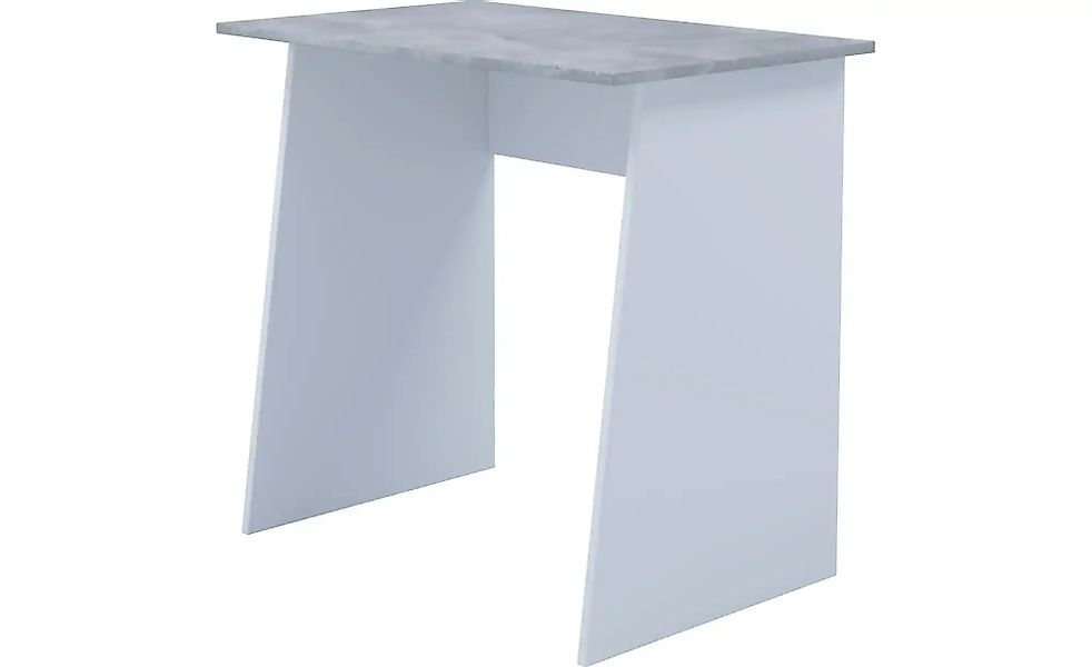 Schreibtisch   ¦ weiß ¦ Maße (cm): B: 80 H: 74 Tische > Schreibtische - Höf günstig online kaufen