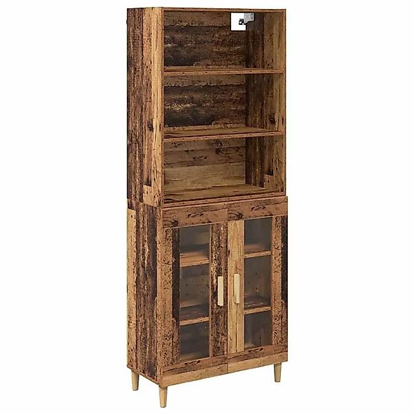 vidaXL Highboard Altholz 69,5 x 32,5 x 180 cm Holzwerkstoff 3415808 günstig online kaufen