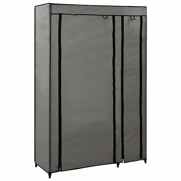 Faltschränke 2 Stk. Grau 110x45x175 Cm Stoff günstig online kaufen