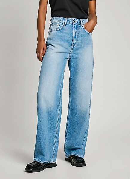 Pepe Jeans Straight-Jeans "UHW – Ultra High Waist" mit hohem Bund günstig online kaufen