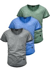 Amaci&Sons T-Shirt 3. NYC Herren 3er-Pack günstig online kaufen