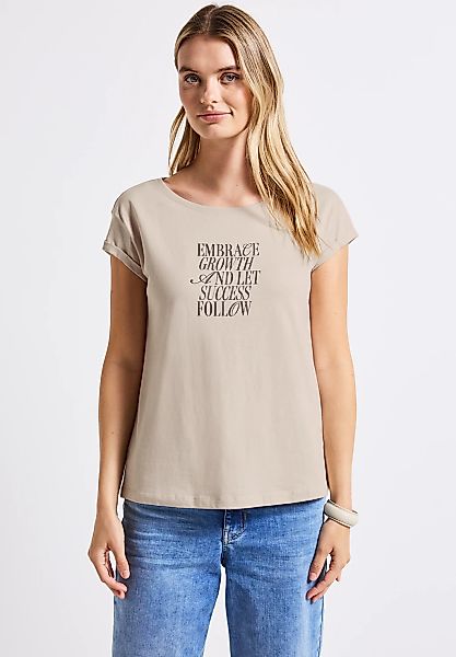 STREET ONE T-Shirt, mit Rundhalsausschnitt günstig online kaufen