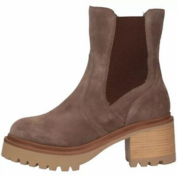 Woz  Stiefeletten 3137-LAURA Beatles Frau TAUPE-WILDLEDER günstig online kaufen