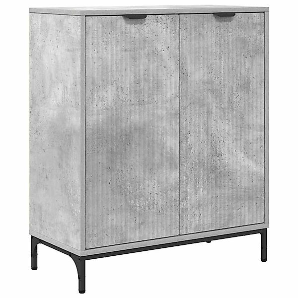 vidaXL Sideboard Betongrau 69,5 x 33 x 82 cm Holzwerkstoff 883427 günstig online kaufen