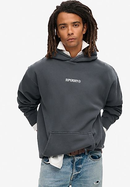 Superdry Kapuzensweatshirt MICRO LOGO GRAPHIC LOOSE günstig online kaufen